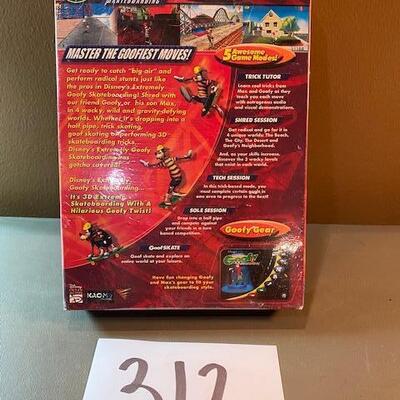 Lot 312 - Disney Goofy Skateboarding Game