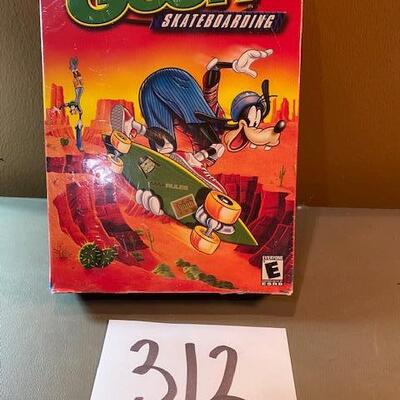 Lot 312 - Disney Goofy Skateboarding Game