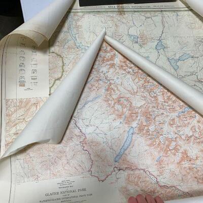 #50 Maps: Grand Tetons, Galcier & Yellowstone