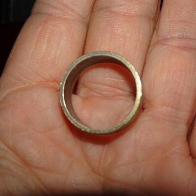 Sterling Silver Band, Male or Female - Size 6 1/4