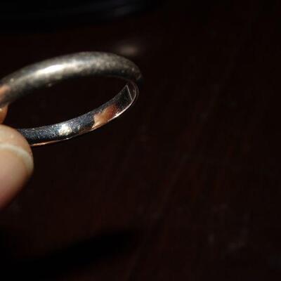 Sterling Silver Band Size 8.5
