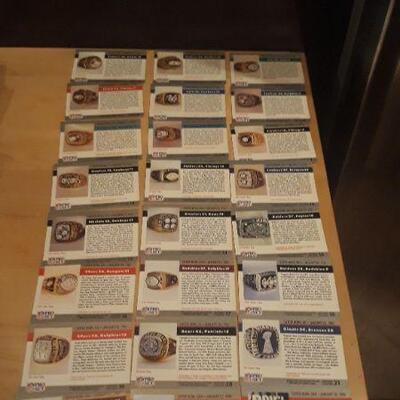 NFL Pro Set Superbowl Cards