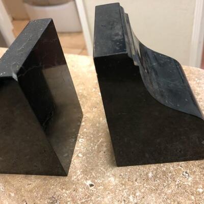 Marble bookends $10