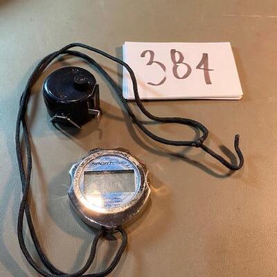 Lot 384 - Stopwatch and Counter