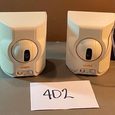 Lot 402 - Vivint cameras