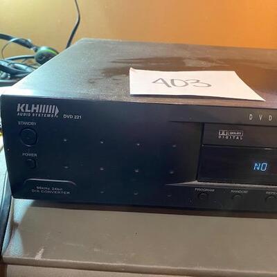 Lot 403 - DVD Player