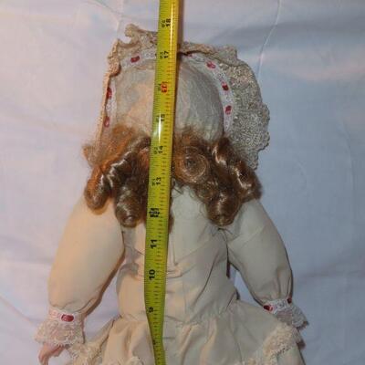 Porcelain Doll with blonde 