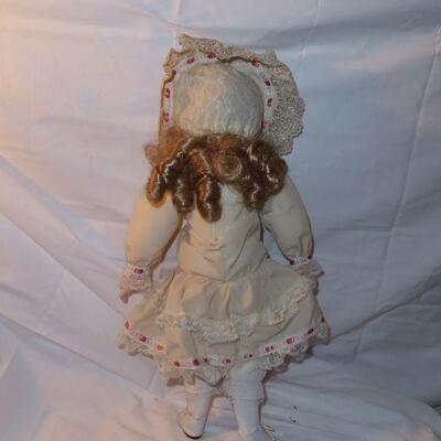 Porcelain Doll with blonde 