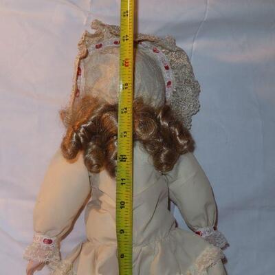 Porcelain Doll with blonde 