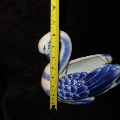 Blue Cobalt Swan