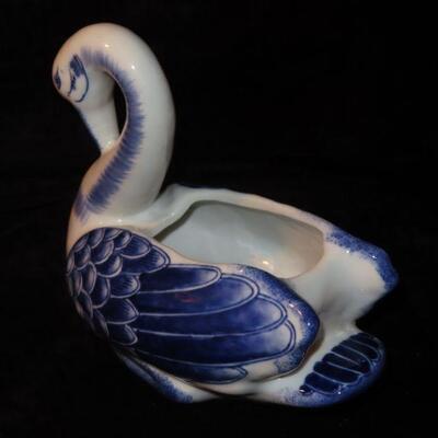 Blue Cobalt Swan