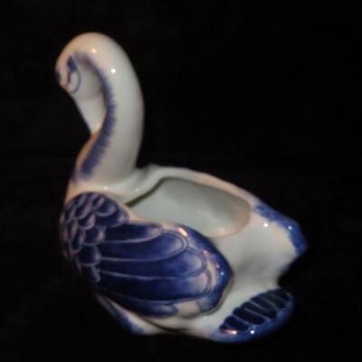 Blue Cobalt Swan