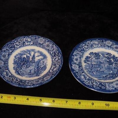 Liberty Blue Plates