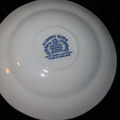 Liberty Blue Plates