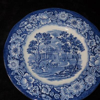 Liberty Blue Plates