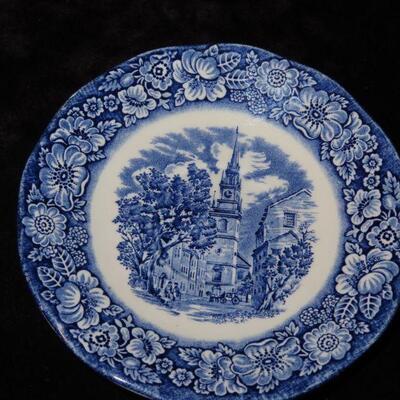 Liberty Blue Plates