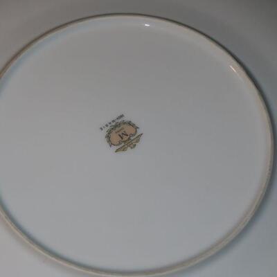 Vintage Rose Plates