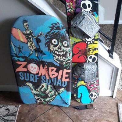 Snowboard & Boogie Board
