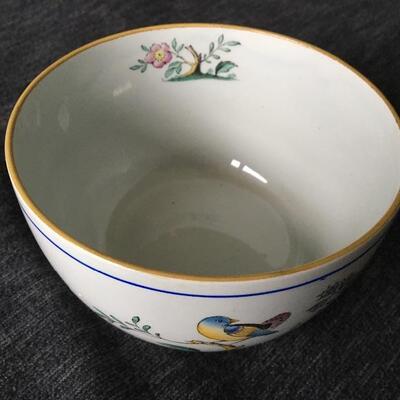 Antique Spode QUEEN'S BIRD Rice Bowl 