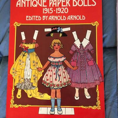 Collection of 7 Vintage Paper Doll Sets with Lady Diana, Trixie Belden, Barbie and more...