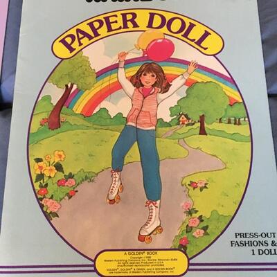 Collection of 7 Vintage Paper Doll Sets with Lady Diana, Trixie Belden, Barbie and more...