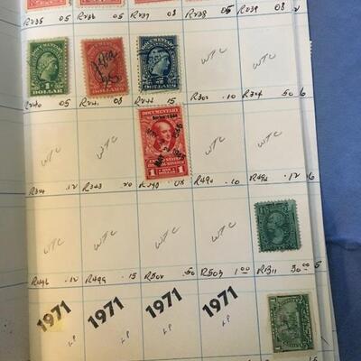 Collection of 90+ Vintage Stamps