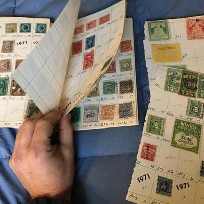 Collection of 90+ Vintage Stamps