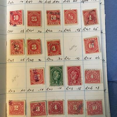 Collection of 90+ Vintage Stamps