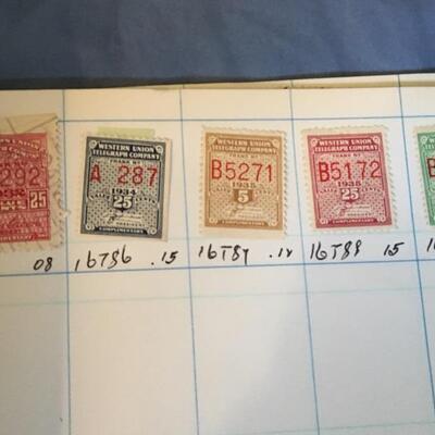 Collection of 90+ Vintage Stamps