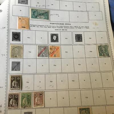 Collection of 300+ Vintage PORTUGAL AND COLONIES Stamps