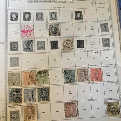 Collection of 300+ Vintage PORTUGAL AND COLONIES Stamps