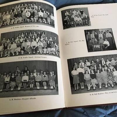 Vintage 1948 Union N.J. High School BOOSTER YEARBOOK  8" X 11", 99 PAGES