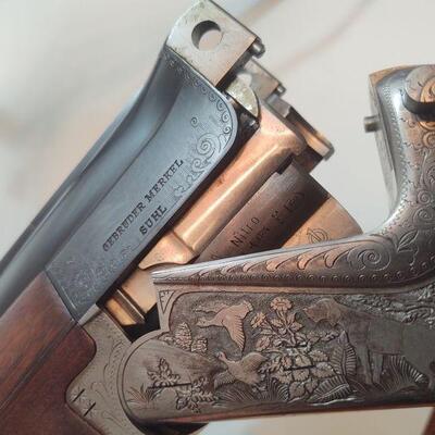 10 - Merkel 201E O/U 20ga Shotgun