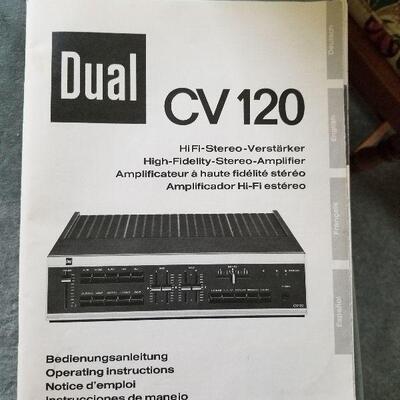 13 - DUAL CV-120 Hi-Fi Stereo & Amplifier