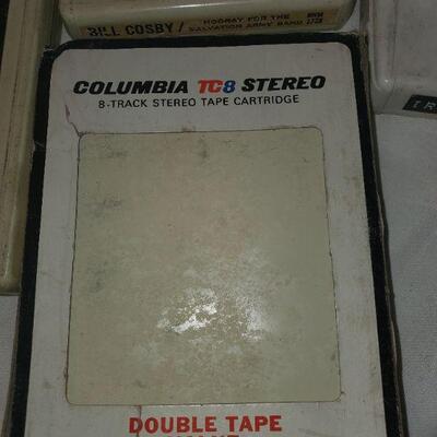 Vintage 8 track tapes