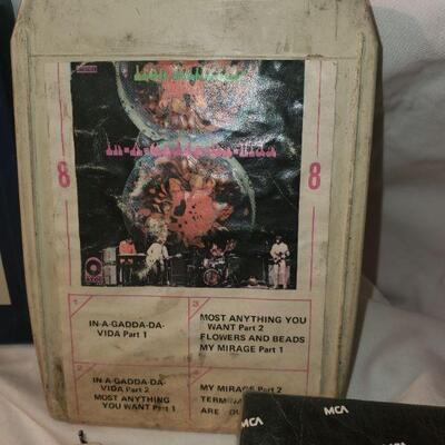 Vintage 8 track tapes