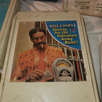 Vintage 8 track tapes