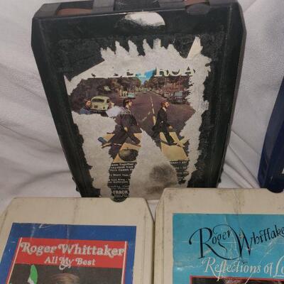 Vintage 8 track tapes