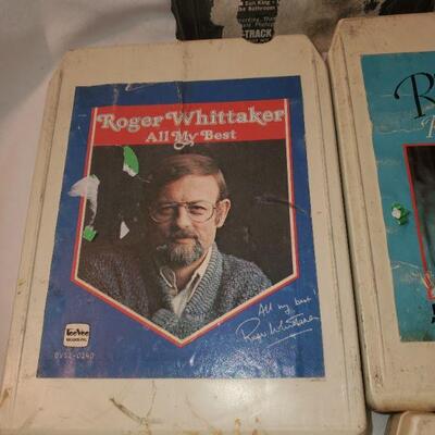 Vintage 8 track tapes