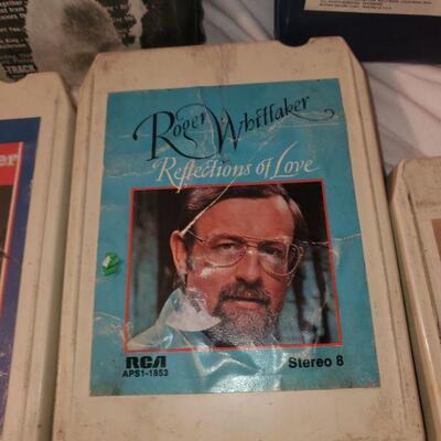 Vintage 8 track tapes