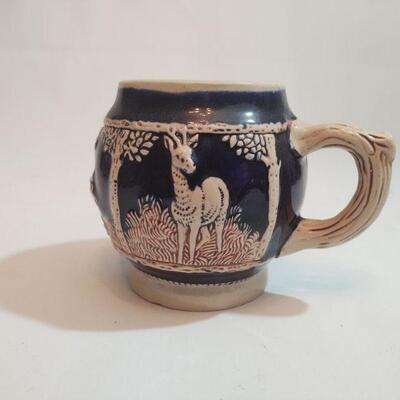 20 - German Wildlife Punch Bowl Set