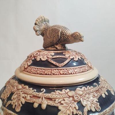 20 - German Wildlife Punch Bowl Set