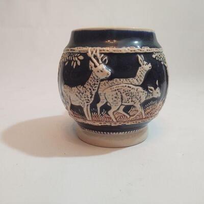 20 - German Wildlife Punch Bowl Set