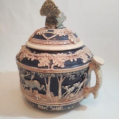20 - German Wildlife Punch Bowl Set