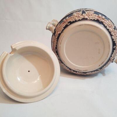 20 - German Wildlife Punch Bowl Set