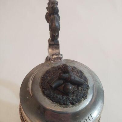 23 - Stein With Pewter Lid