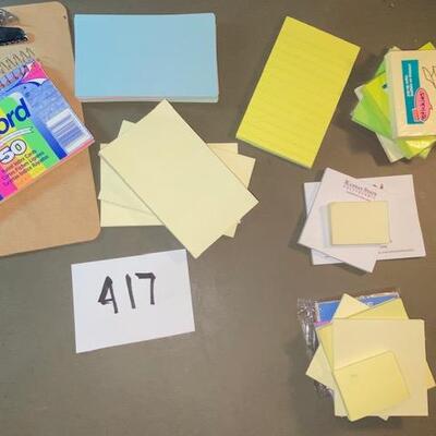 Lot 417-  office supply lot