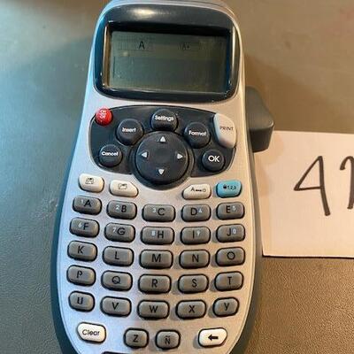 Lot 420 -  Dymo Label maker