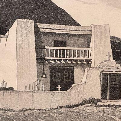 Charles Capps Prairie Printmaker rare Aquatint 