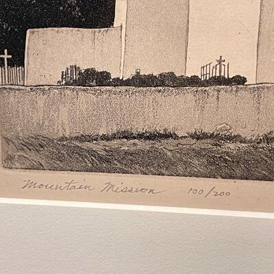 Charles Capps Prairie Printmaker rare Aquatint 